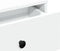 vidaXL - Salontafel - 60x45x31 - cm - bewerkt - hout - wit