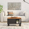 vidaXL - Salontafel - 60x50x35 - cm - massief - acaciahout