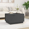 vidaXL - Salontafel - 60x50x35 - cm - massief - grenenhout - grijs