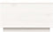 vidaXL - Salontafel - 60x50x35 - cm - massief - grenenhout - wit