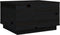vidaXL - Salontafel - 60x50x35 - cm - massief - grenenhout - zwart