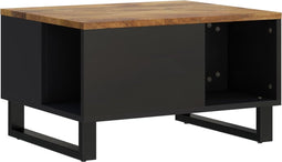 vidaXL - Salontafel - 60x50x35 - cm - massief - mangohout