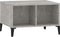 vidaXL - Salontafel - 60x50x36,5 - cm - bewerkt - hout - betongrijs
