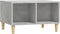 vidaXL - Salontafel - 60x50x36,5 - cm - bewerkt - hout - betongrijs