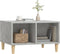 vidaXL - Salontafel - 60x50x36,5 - cm - bewerkt - hout - betongrijs