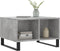 vidaXL - Salontafel - 60x50x36,5 - cm - bewerkt - hout - betongrijs