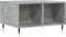 vidaXL - Salontafel - 60x50x36,5 - cm - bewerkt - hout - betongrijs