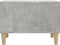 vidaXL - Salontafel - 60x50x36,5 - cm - bewerkt - hout - betongrijs