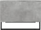 vidaXL - Salontafel - 60x50x36,5 - cm - bewerkt - hout - betongrijs