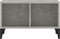 vidaXL - Salontafel - 60x50x36,5 - cm - bewerkt - hout - betongrijs