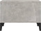 vidaXL - Salontafel - 60x50x36,5 - cm - bewerkt - hout - betongrijs