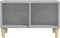 vidaXL - Salontafel - 60x50x36,5 - cm - bewerkt - hout - betongrijs
