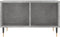 vidaXL - Salontafel - 60x50x36,5 - cm - bewerkt - hout - betongrijs
