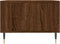 vidaXL - Salontafel - 60x50x36,5 - cm - bewerkt - hout - bruin - eikenkleur