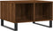 vidaXL - Salontafel - 60x50x36,5 - cm - bewerkt - hout - bruin - eikenkleur