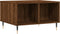 vidaXL - Salontafel - 60x50x36,5 - cm - bewerkt - hout - bruin - eikenkleur