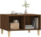 vidaXL - Salontafel - 60x50x36,5 - cm - bewerkt - hout - bruin - eikenkleur