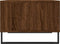 vidaXL - Salontafel - 60x50x36,5 - cm - bewerkt - hout - bruin - eikenkleur