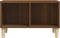 vidaXL - Salontafel - 60x50x36,5 - cm - bewerkt - hout - bruin - eikenkleur