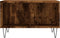 vidaXL - Salontafel - 60x50x36,5 - cm - bewerkt - hout - gerookt - eikenkleurig