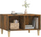 vidaXL - Salontafel - 60x50x36,5 - cm - bewerkt - hout - gerookt - eikenkleurig