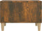 vidaXL - Salontafel - 60x50x36,5 - cm - bewerkt - hout - gerookt - eikenkleurig