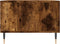 vidaXL - Salontafel - 60x50x36,5 - cm - bewerkt - hout - gerookt - eikenkleurig