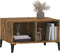 vidaXL - Salontafel - 60x50x36,5 - cm - bewerkt - hout - gerookt - eikenkleurig