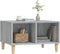 vidaXL - Salontafel - 60x50x36,5 - cm - bewerkt - hout - grijs