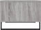vidaXL - Salontafel - 60x50x36,5 - cm - bewerkt - hout - grijs