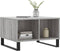 vidaXL - Salontafel - 60x50x36,5 - cm - bewerkt - hout - grijs