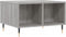 vidaXL - Salontafel - 60x50x36,5 - cm - bewerkt - hout - grijs