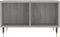 vidaXL - Salontafel - 60x50x36,5 - cm - bewerkt - hout - grijs