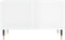 vidaXL - Salontafel - 60x50x36,5 - cm - bewerkt - hout - hoogglans - wit