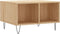 vidaXL - Salontafel - 60x50x36,5 - cm - bewerkt - hout - sonoma - eikenkleurig