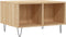 vidaXL - Salontafel - 60x50x36,5 - cm - bewerkt - hout - sonoma - eikenkleurig