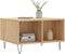 vidaXL - Salontafel - 60x50x36,5 - cm - bewerkt - hout - sonoma - eikenkleurig