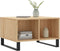 vidaXL - Salontafel - 60x50x36,5 - cm - bewerkt - hout - sonoma - eikenkleurig