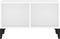 vidaXL - Salontafel - 60x50x36,5 - cm - bewerkt - hout - wit