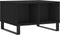 vidaXL - Salontafel - 60x50x36,5 - cm - bewerkt - hout - zwart