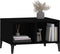 vidaXL - Salontafel - 60x50x36,5 - cm - bewerkt - hout - zwart