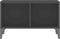 vidaXL - Salontafel - 60x50x36,5 - cm - bewerkt - hout - zwart