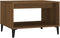 vidaXL - Salontafel - 60x50x40 - cm - bewerkt - hout - bruin - eikenkleur
