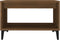 vidaXL - Salontafel - 60x50x40 - cm - bewerkt - hout - bruin - eikenkleur