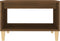 vidaXL - Salontafel - 60x50x40 - cm - bewerkt - hout - bruin - eikenkleur