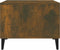 vidaXL - Salontafel - 60x50x40 - cm - bewerkt - hout - gerookt - eikenkleurig