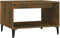 vidaXL - Salontafel - 60x50x40 - cm - bewerkt - hout - hoogglans - wit