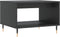 vidaXL - Salontafel - 60x50x40 - cm - bewerkt - hout - zwart