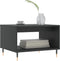 vidaXL - Salontafel - 60x50x40 - cm - bewerkt - hout - zwart