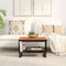 vidaXL - Salontafel - 60x50x40 - cm - massief - acaciahout